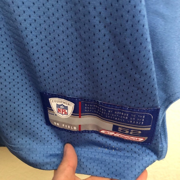 REEBOK Equipment NFL Sz 52 Stitched Jersey LaDainian Tomlinson #21 Chargers - Picture 6 of 16